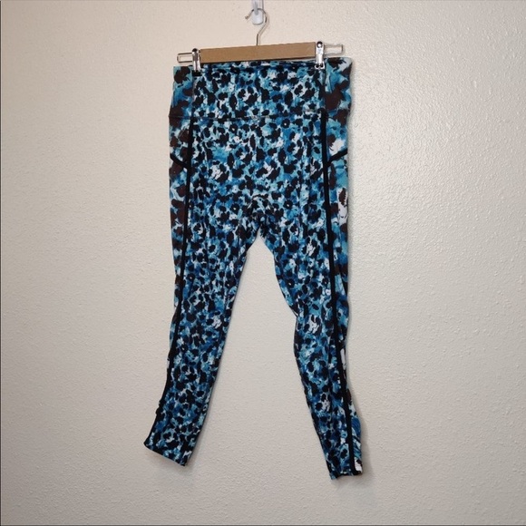 Free People FP Movement You’re a Peach Blue High-Rise Leggings Small NWT - Picture 4 of 5
